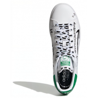 Кроссовки Adidas Stan Smith Sharpie Pack Graffiti White Green